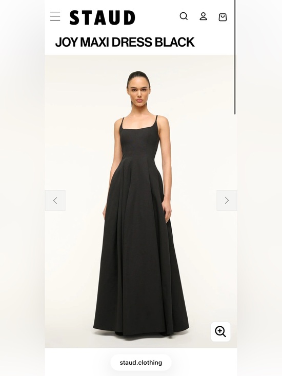 STAUD Dresses & Skirts - STAUD Joy Maxi Dress in Black